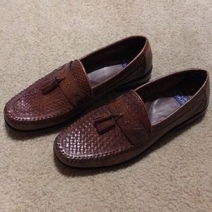 Nunn Bush Brown Leather Loafers
